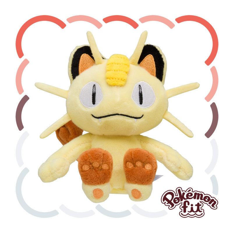Pokemon fit Meowth Plush