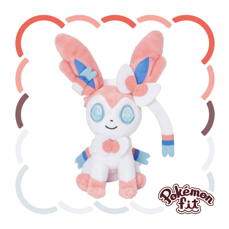 Sylveon Sitting Cuties Plush - 5 ¼ In.