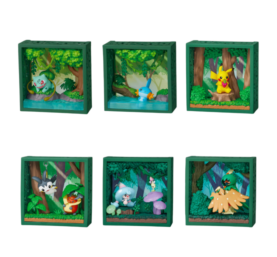 Figures Box Deep Woods Pokémon Frame