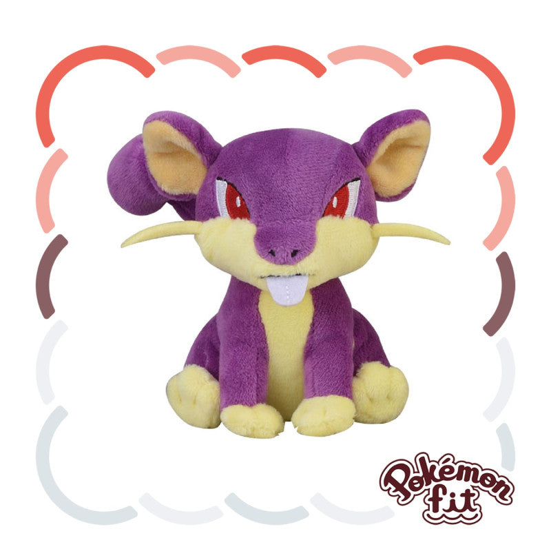 Pokemon fit Rattata Plush