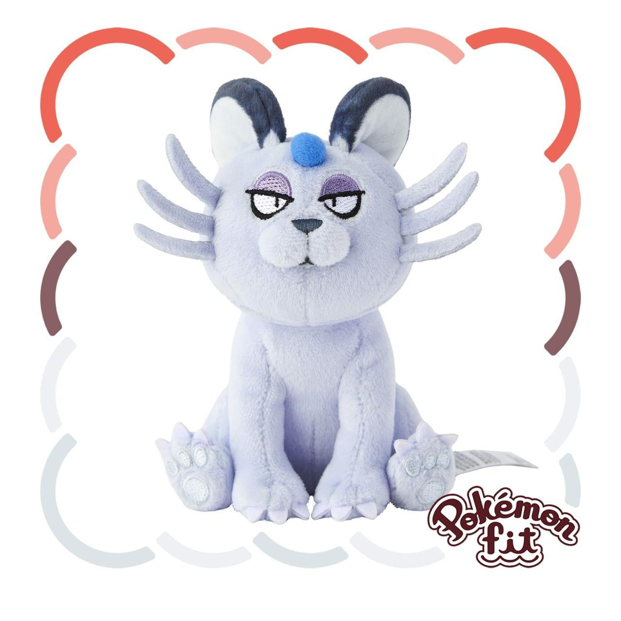Pokemon Center Original A053 Plush Fit Persian (Alolan Form)